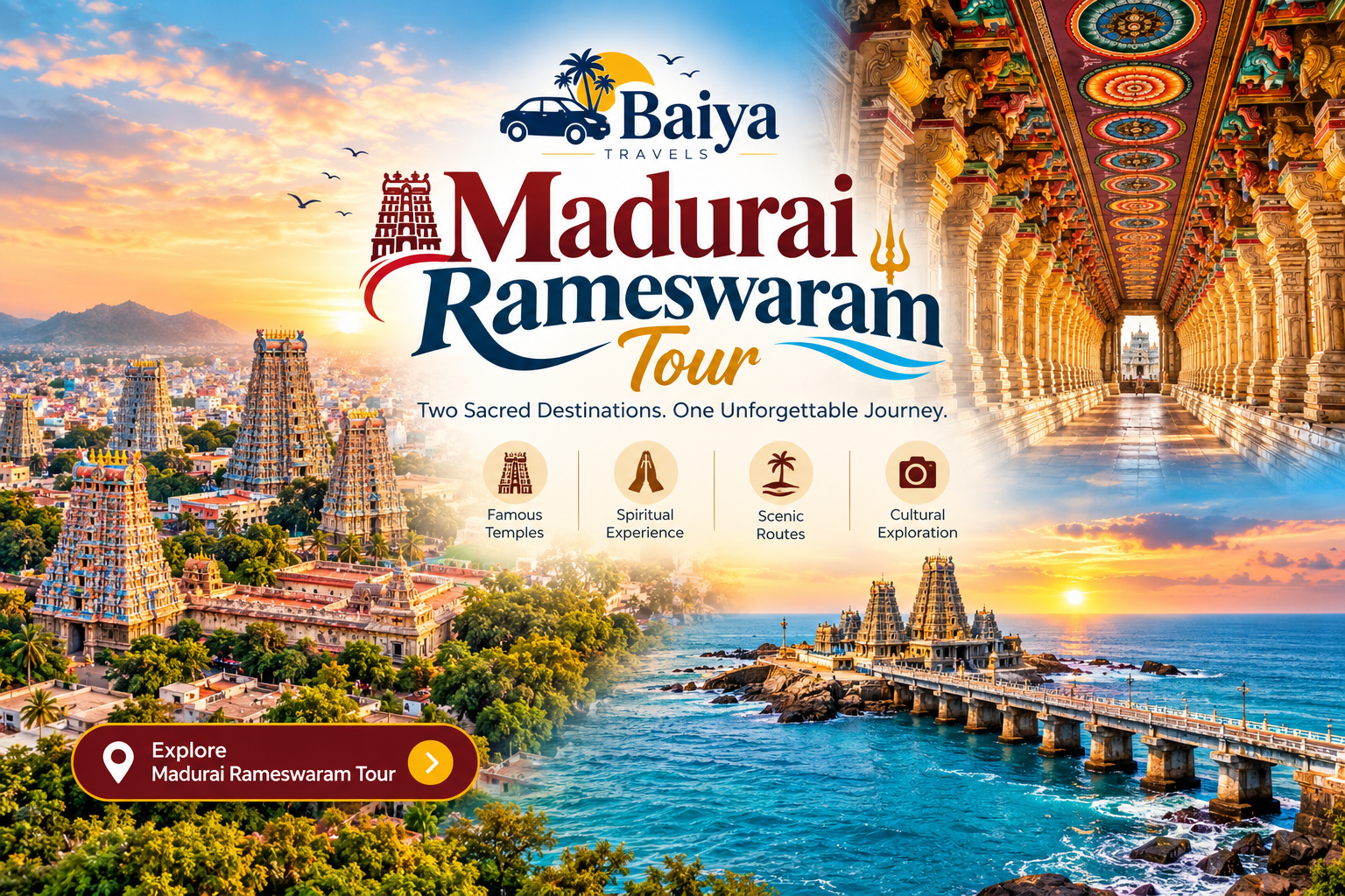 Madurai Rameswaram Tour